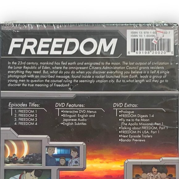 FREEDOM - Part 1 (DVD, 2009, 4-Disc Set) - SEALED - Picture 4 of 4